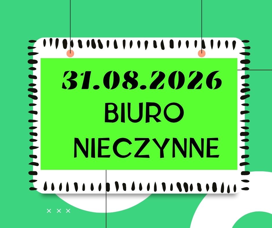 Biuro nieczynne